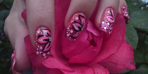 Flower Nail Art Design