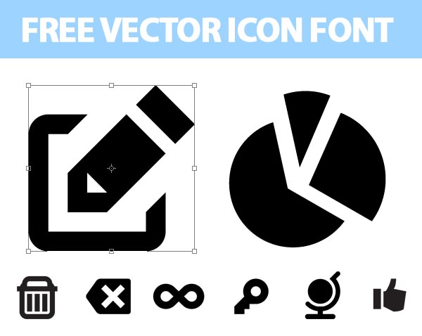 Font Awesome Icons Vector