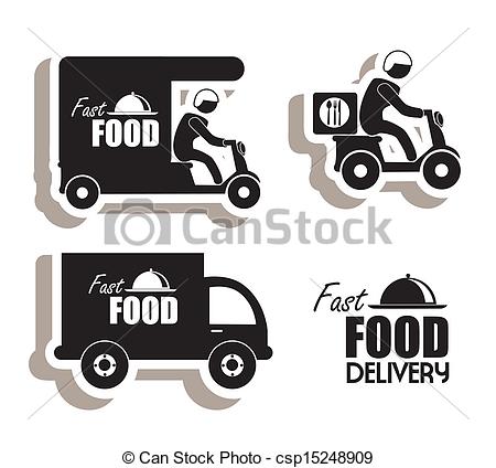 Food Delivery Truck Clip Art Free