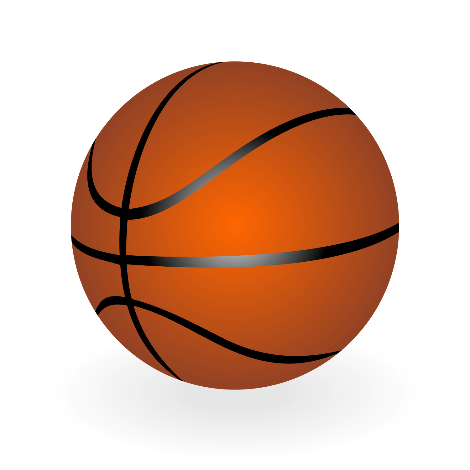 Free Basketball Vector Art