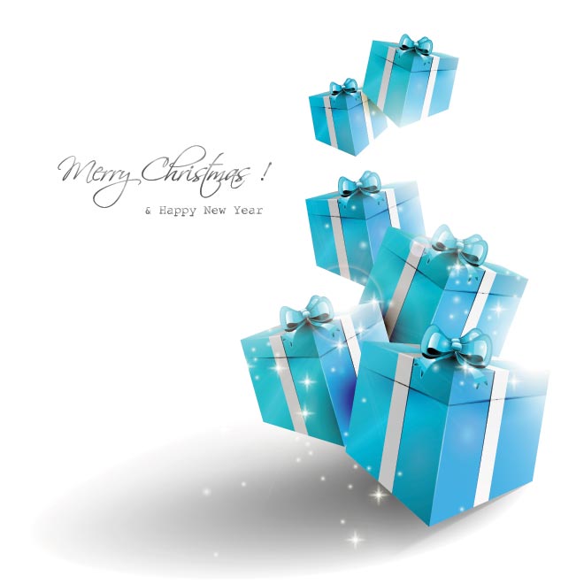 Free Christmas Gift Box Template