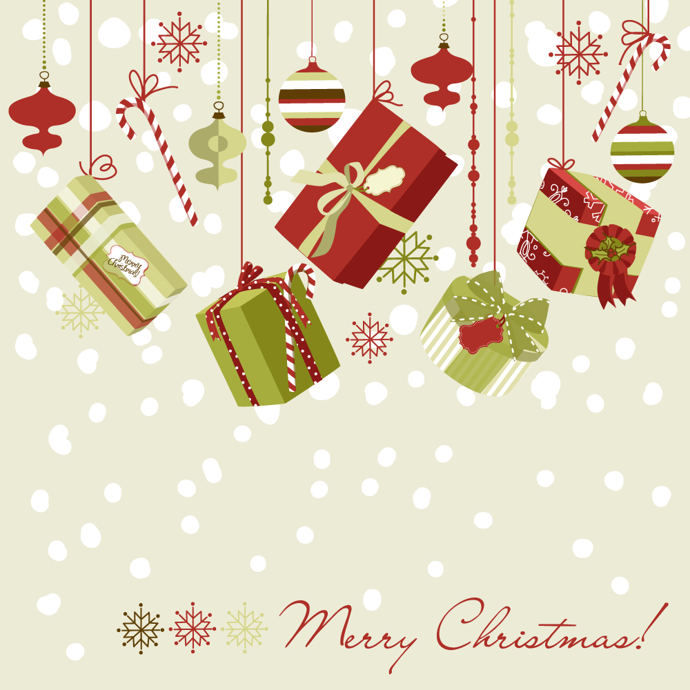 Free Christmas Vector Patterns