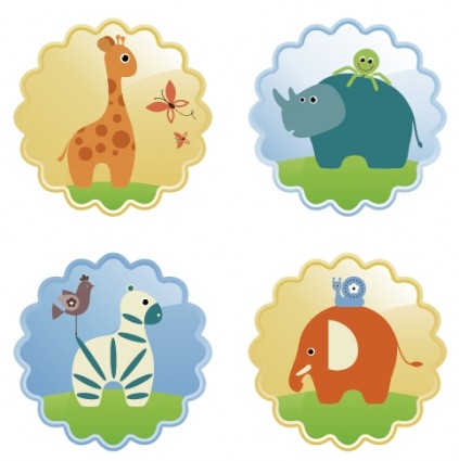 Free Cute Vector Animals