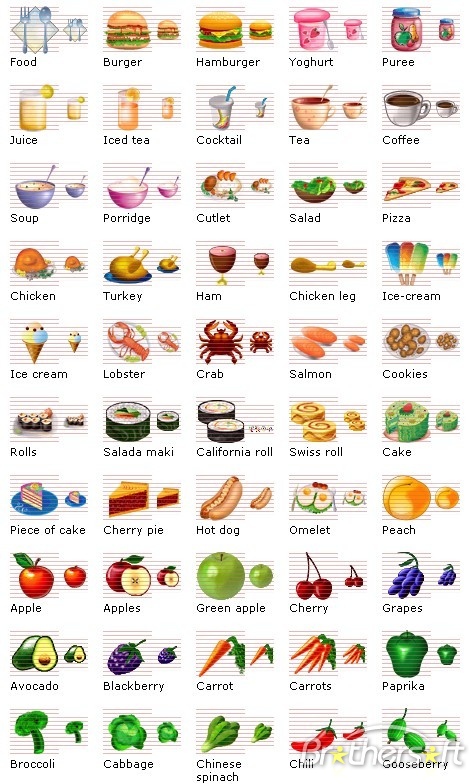 13 Photos of Food Icons Free Download