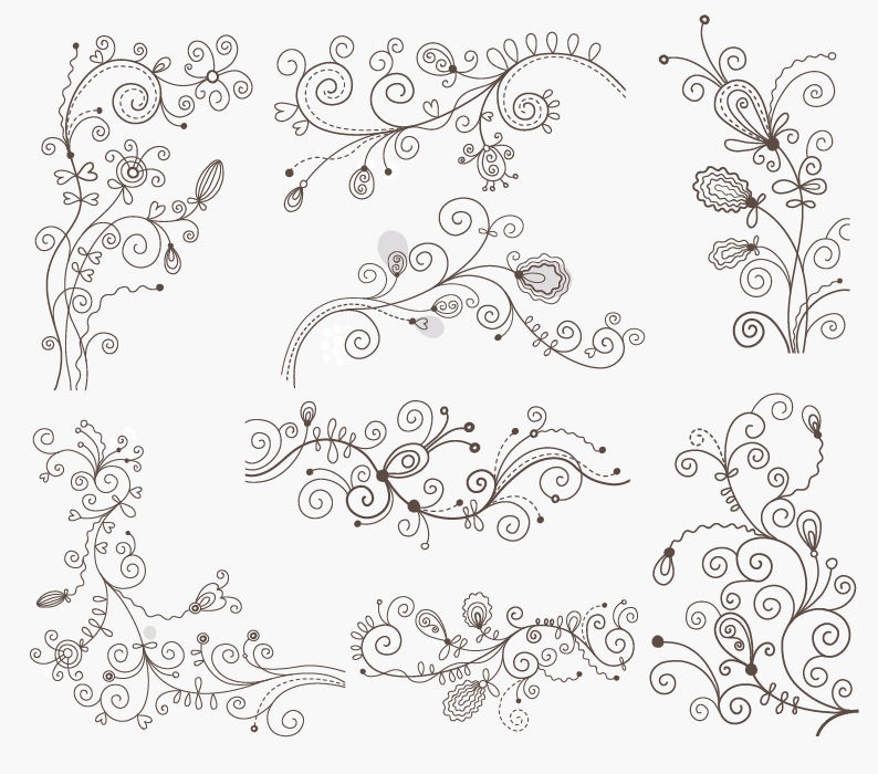Free Graphic Decorative Swirl Vector