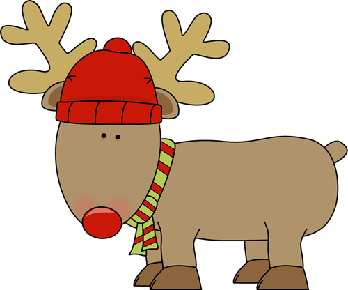 Free Holiday Clip Art Reindeer