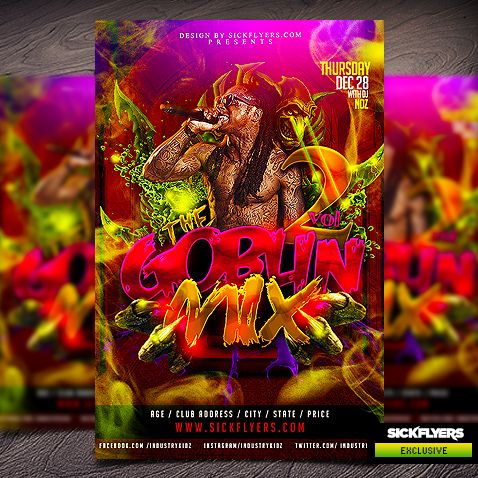 Free Mixtape Cover PSD Templates