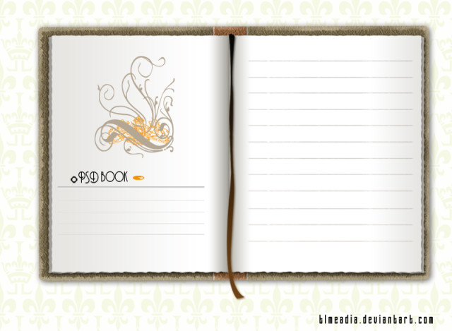 12 Free PSD Of A Notebook Images