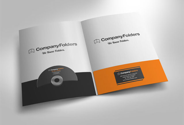 Free Presentation Folder Design Templates