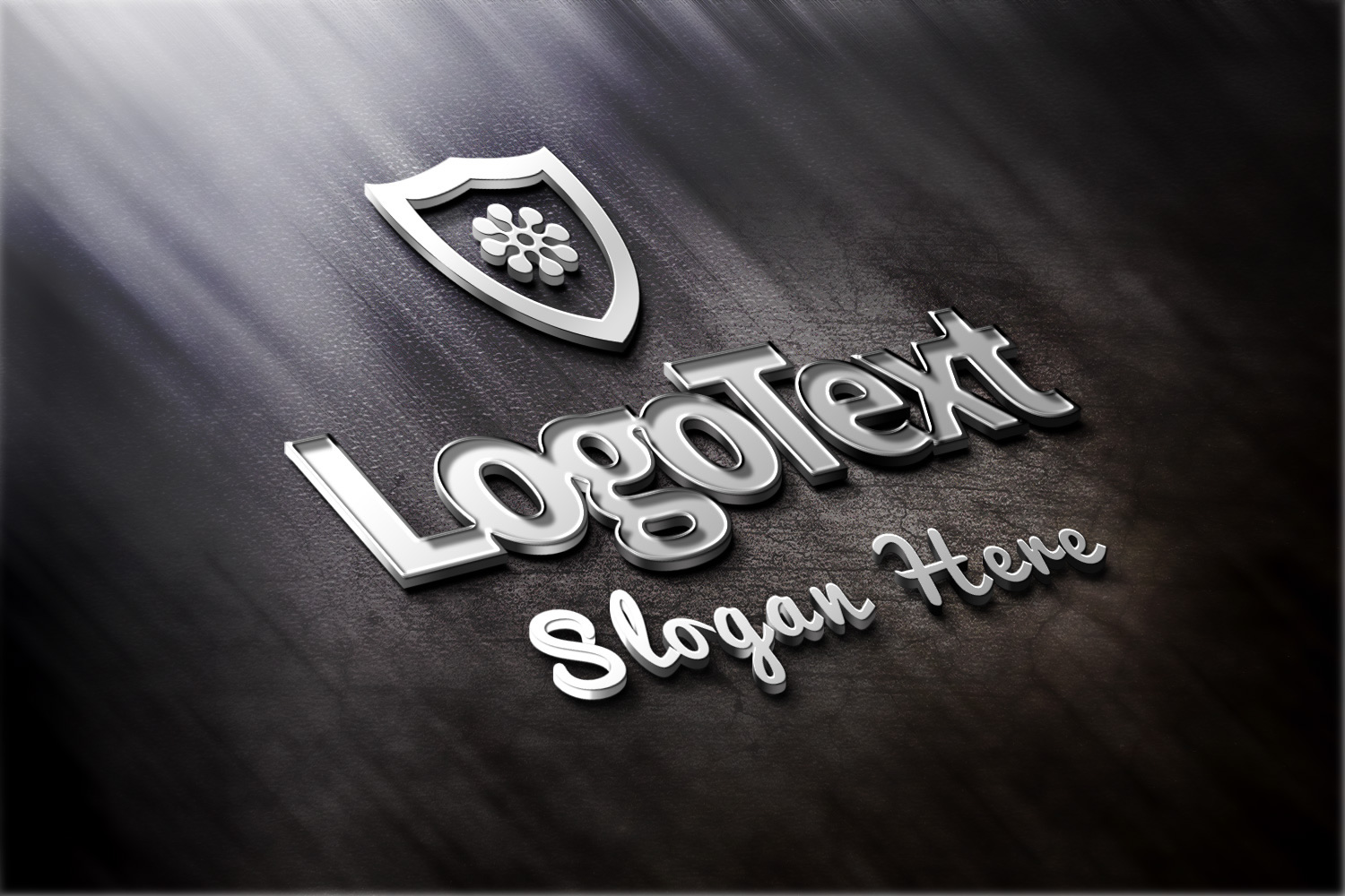 Free PSD Logo Mock-Up Free PSD Logo Mock-Up