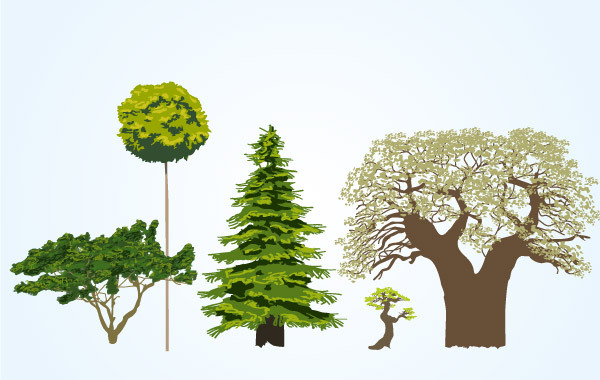 Free Tree Vector Graphics