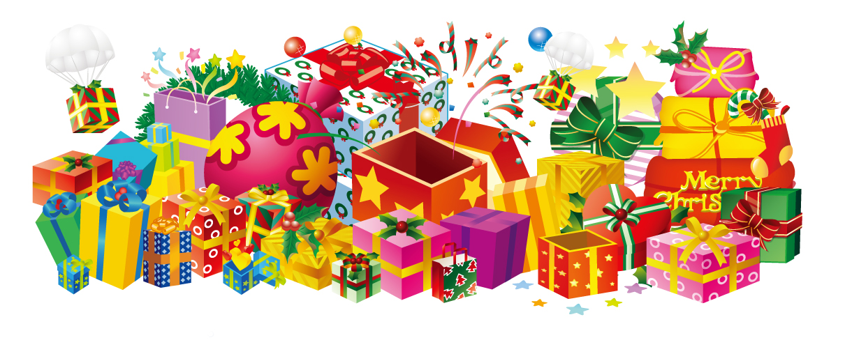 Free Vector Christmas Presents