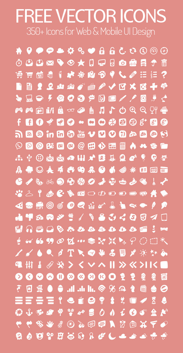 Free Vector Icons for Commercial Use