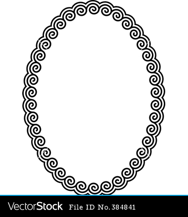 Free Vector Oval Frame Free Vector Oval Frame
