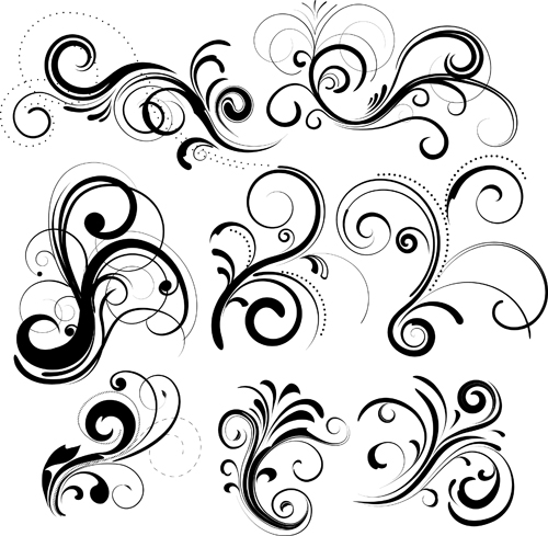 Free Vector Swirl Designs