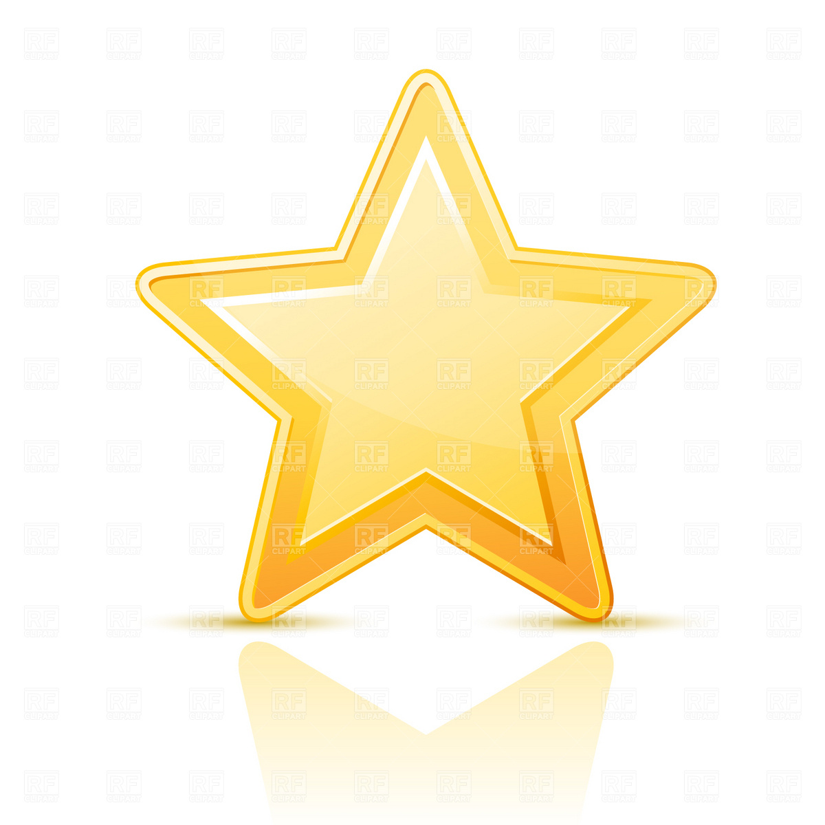 Gold Star Clip Art Free Download