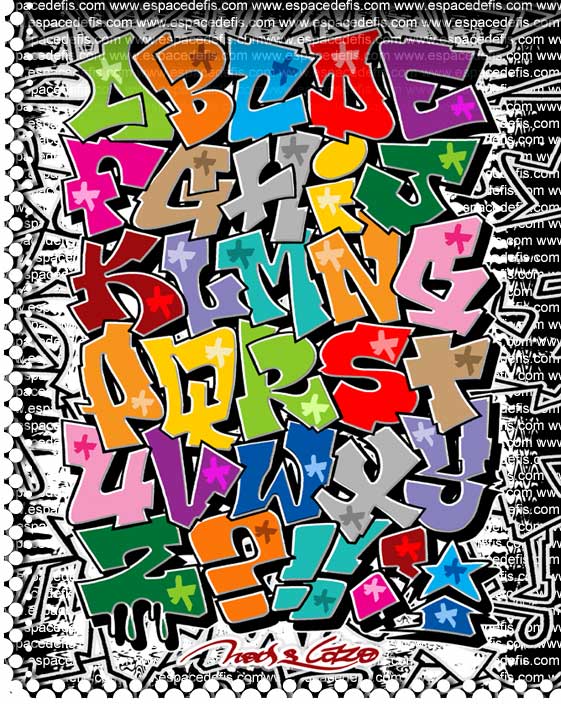 Graffiti Alphabet Letters