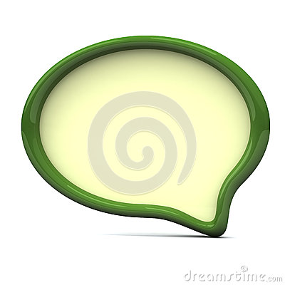 Green Chat Bubble Icon