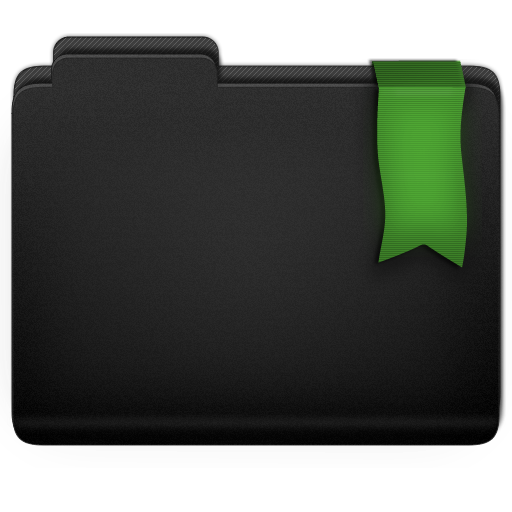 Green File Folder Icon