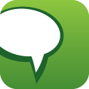 Green Speech Bubble Icon