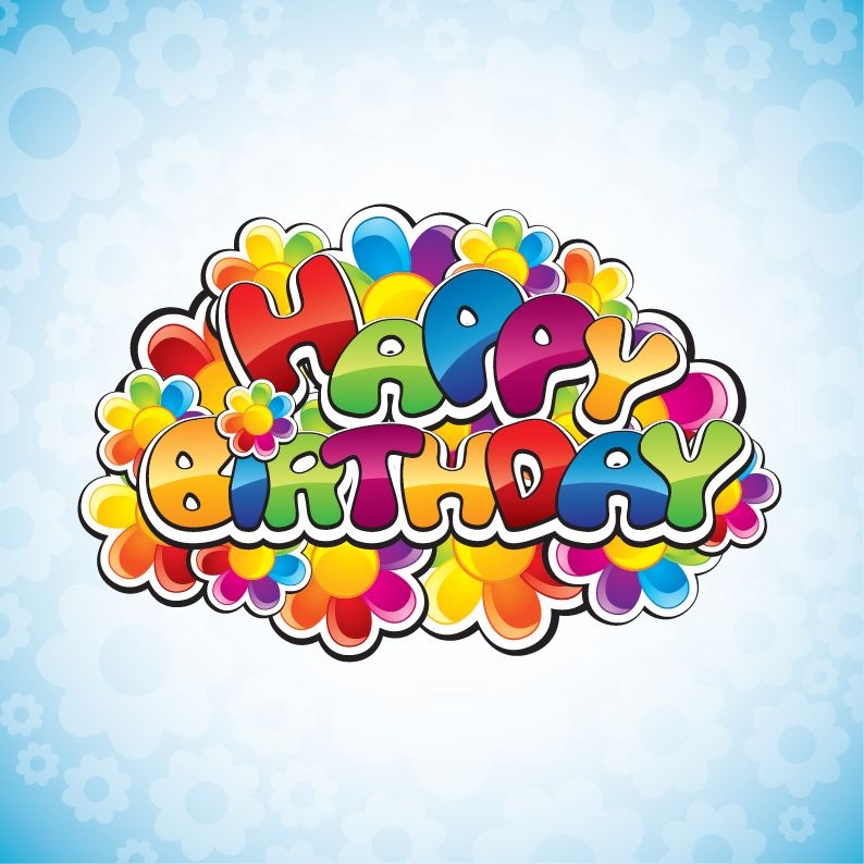 Happy Birthday Vector Happy Birthday Vector