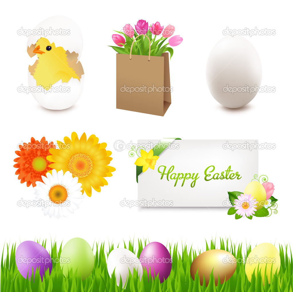 Happy Easter Icons Happy Easter Icons