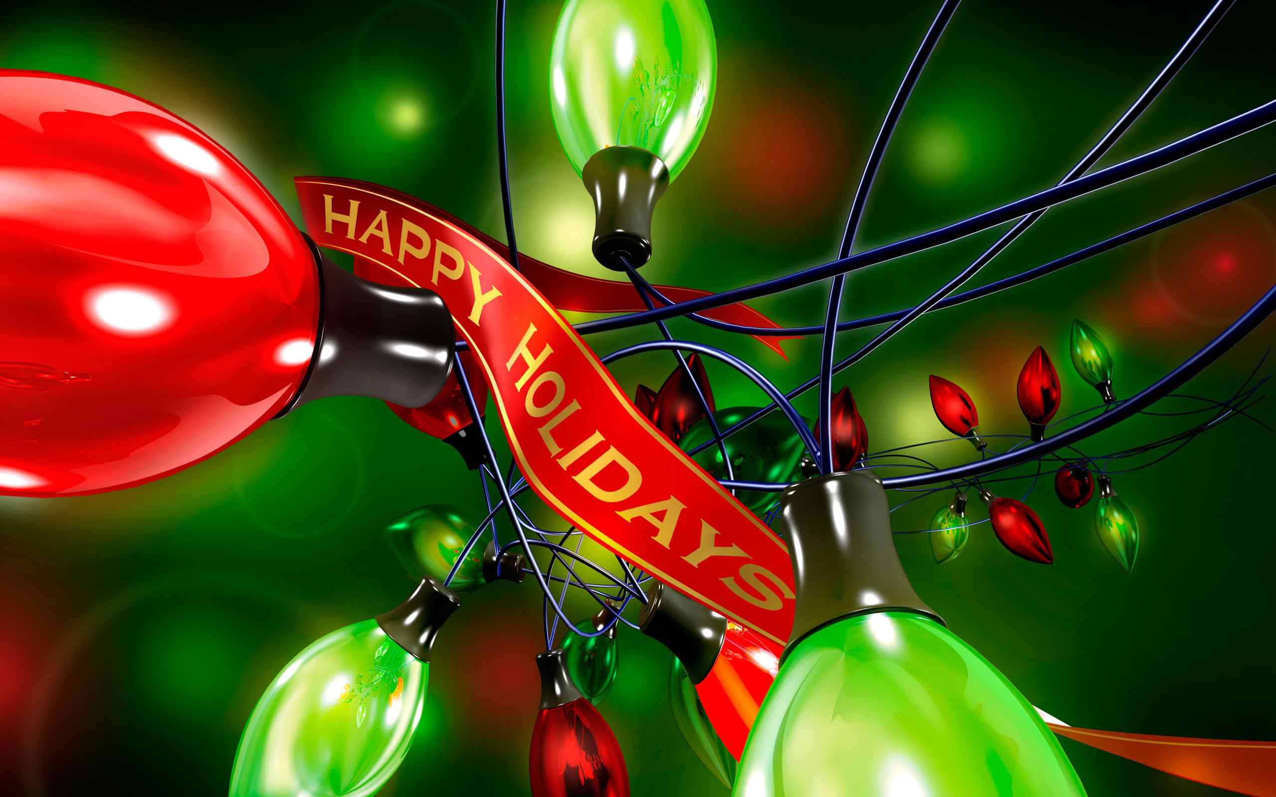 Happy Holidays Christmas Lights Happy Holidays Christmas Lights