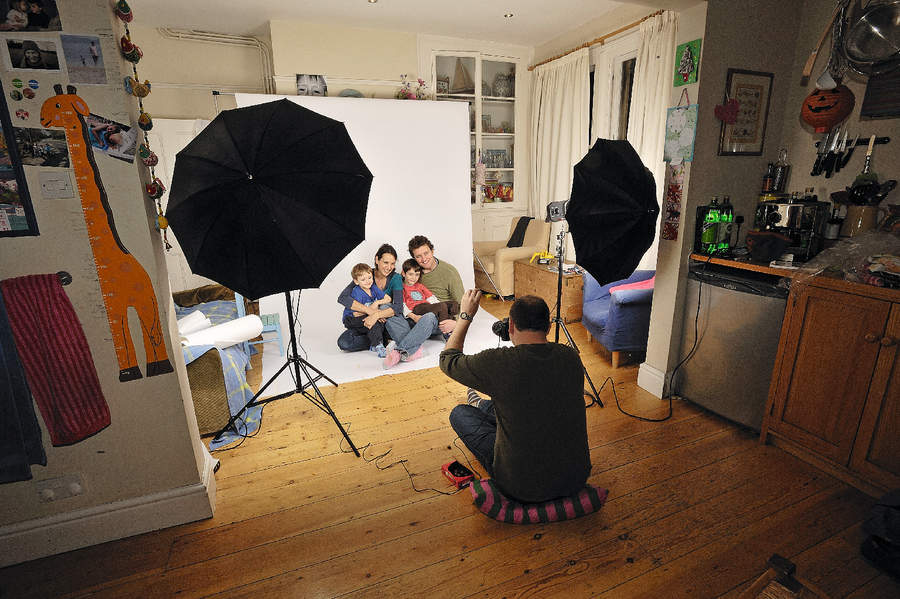 Home Photography Studio Set Up