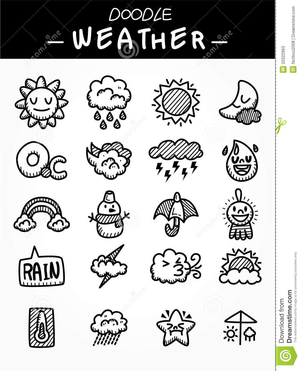 How to Draw Cartoon Weather