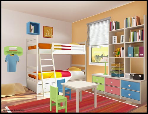 6 Vector House Interior Images