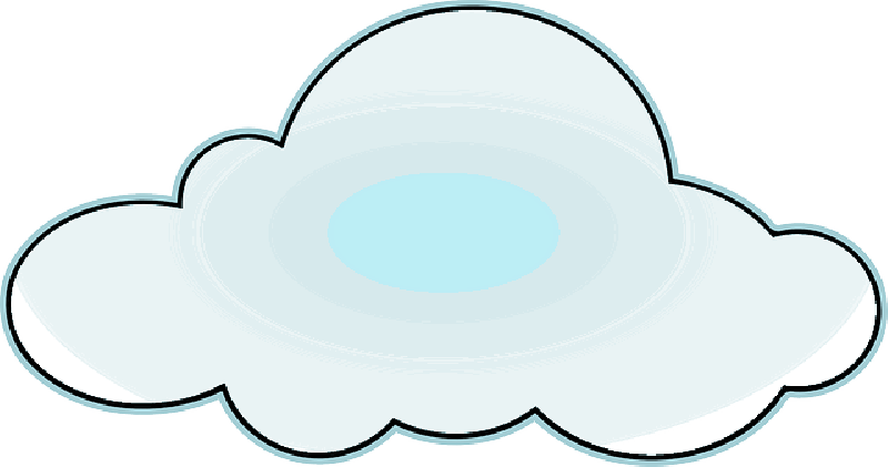 Internet Cloud Icon Flat