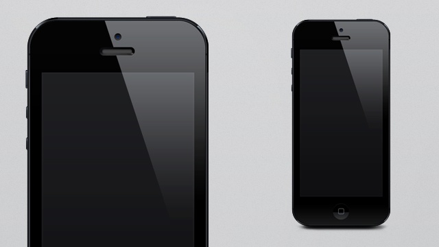 iPhone 5 PSD Template