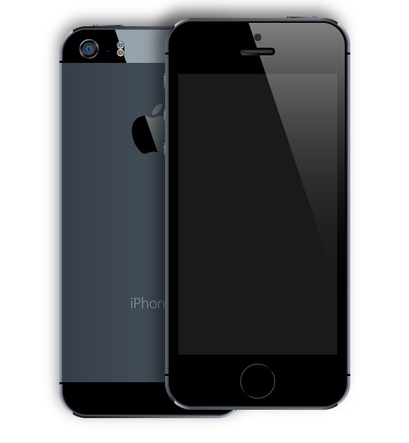 iPhone 5S Front and Back