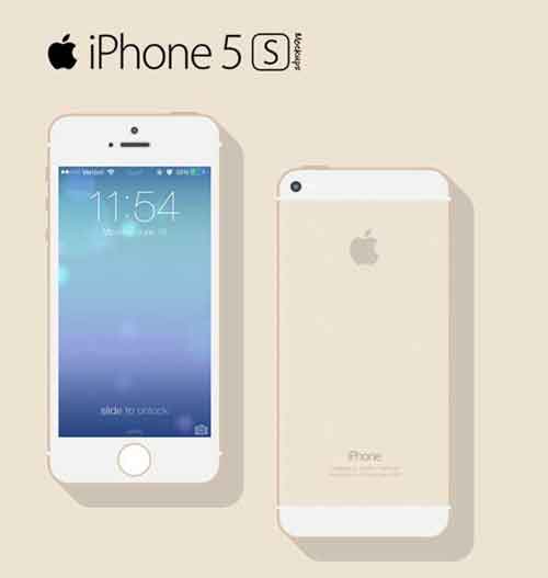 iPhone 6 Design Template PSD Back