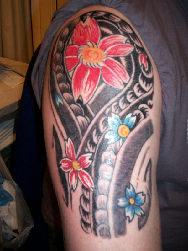 Japanese Flower Tattoo Designs