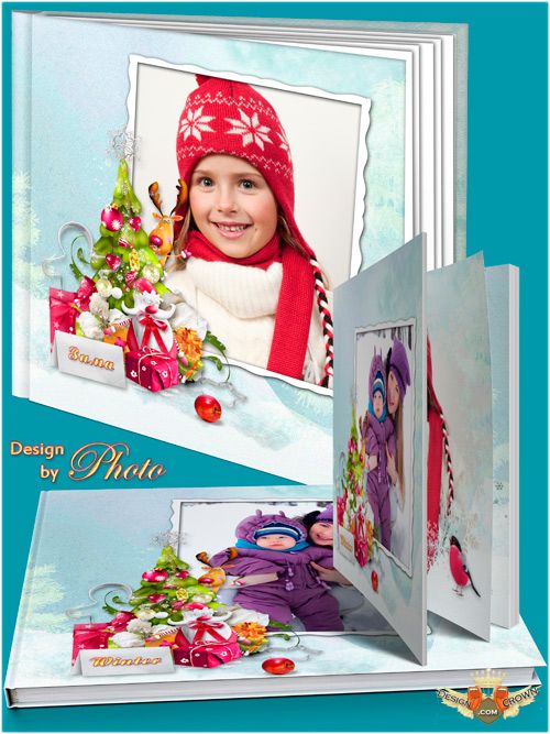 Kids Winter Theme Book Covers