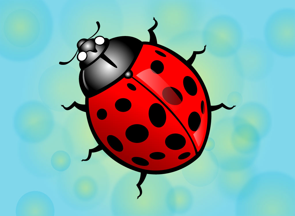 Lady Bug Clip Art Vector