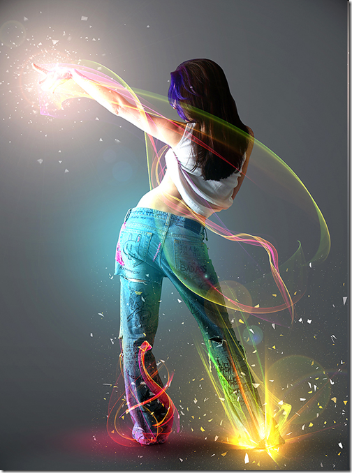 Light Effects Photoshop Tutorials