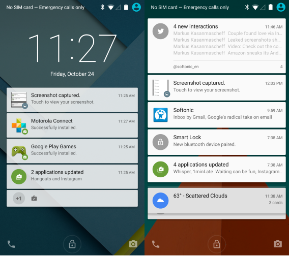 Lollipop Android Notification Icons