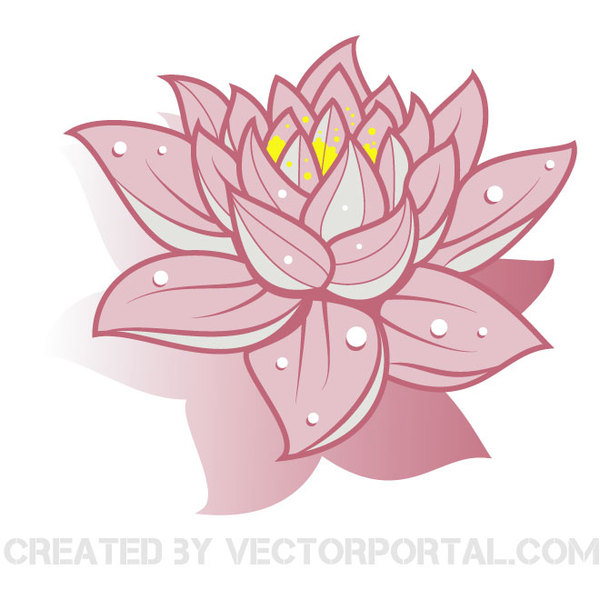 Lotus Flower Clip Art