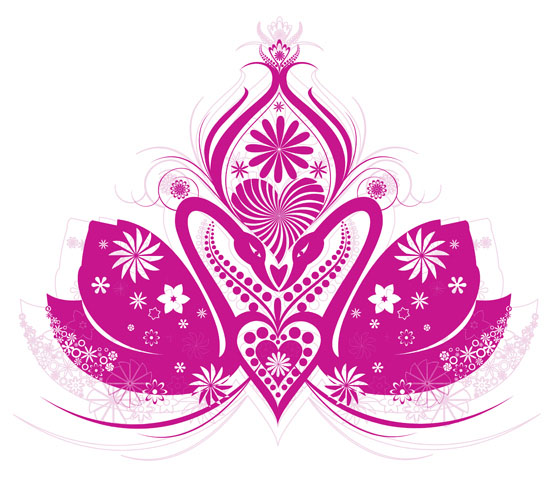 Lotus Flower Vector Graphic