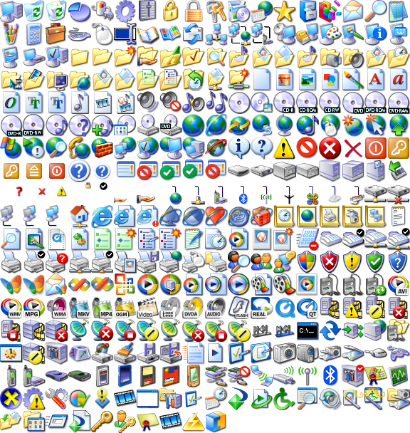 Microsoft Windows XP Icons Microsoft Windows XP Icons