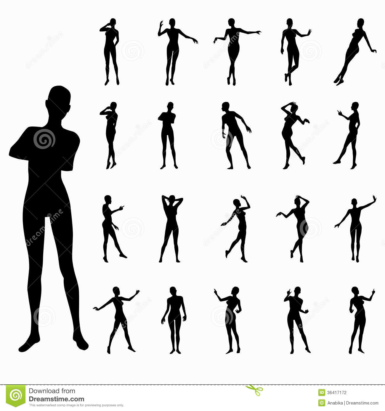 Movement Dance Silhouette