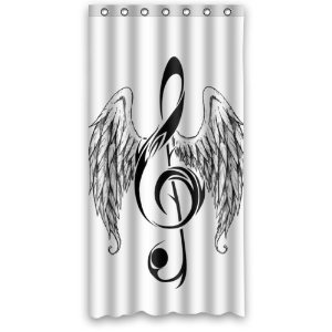 Music Note Shower Curtain Amazon