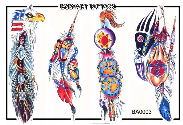 Native American Indian Tattoos Designs