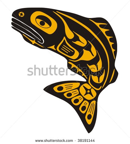 Native American Tribal Art Fish