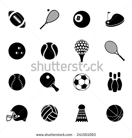 Outdoor Recreational Activities Icons