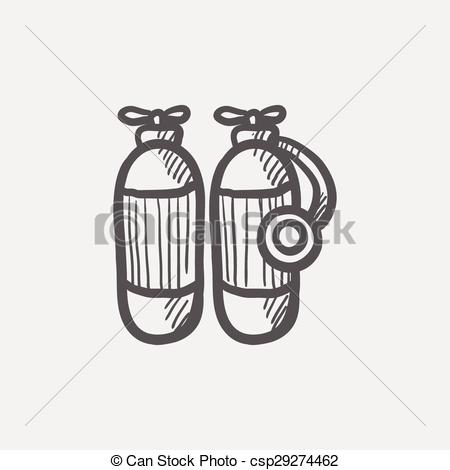 Oxygen Tanks Clip Art Free