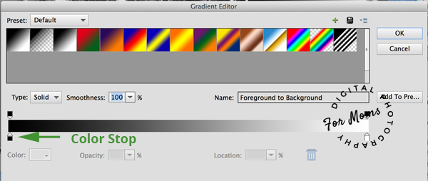 Photoshop Elements Gradient Map