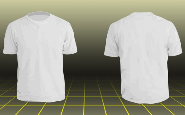 Photoshop T-Shirt Templates Front Back